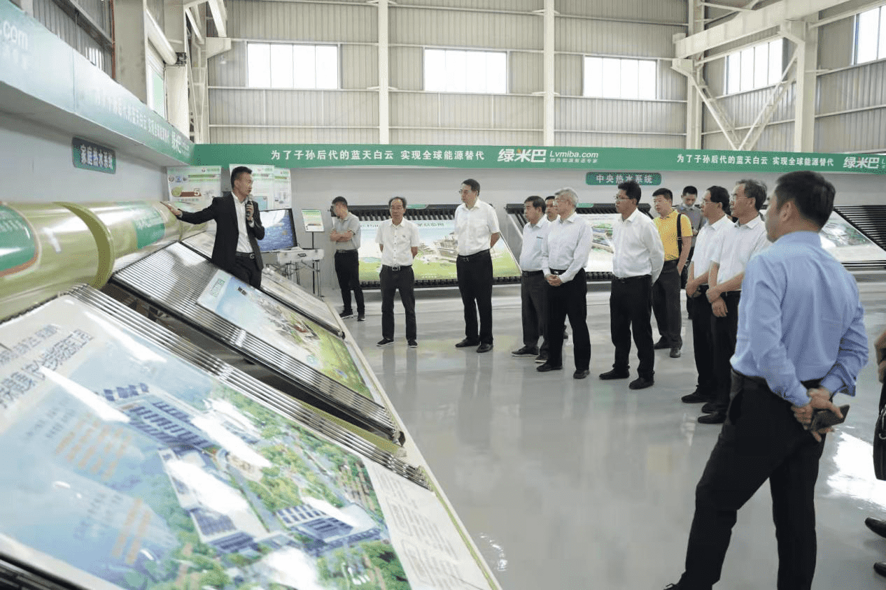 全國工商聯(lián)黨組副書記、副主席樊友山帶隊到綠米巴產(chǎn)業(yè)園  考察調(diào)研